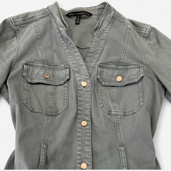 White House Black Market Gray Garment - Picture 2 of 4